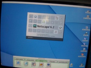 Netscape 6.2 auf einem iMac
