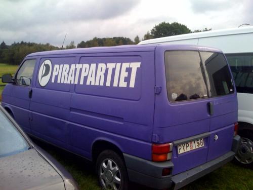 Piratpartiet Schweden auf der Hacking at Random 2009