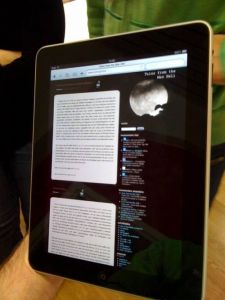 iPad, 4/2010. Rennt.